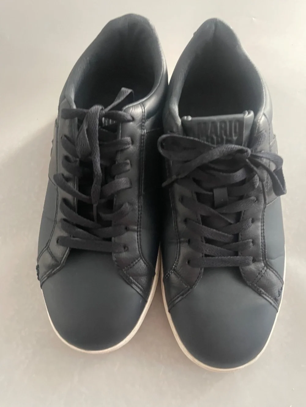 Mario Lopez Men’s Sneakers Navy/Black US 9.5 Casual Low Top Shoes